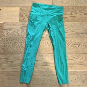 NWOT lululemon sz 6 Fast & Free High Rise Tight 25”